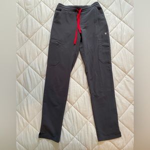 Grey figs with red ties. XXS